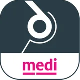 Logo der DiGA companion patella powered by medi - proved by Dt. Kniegesellschaft